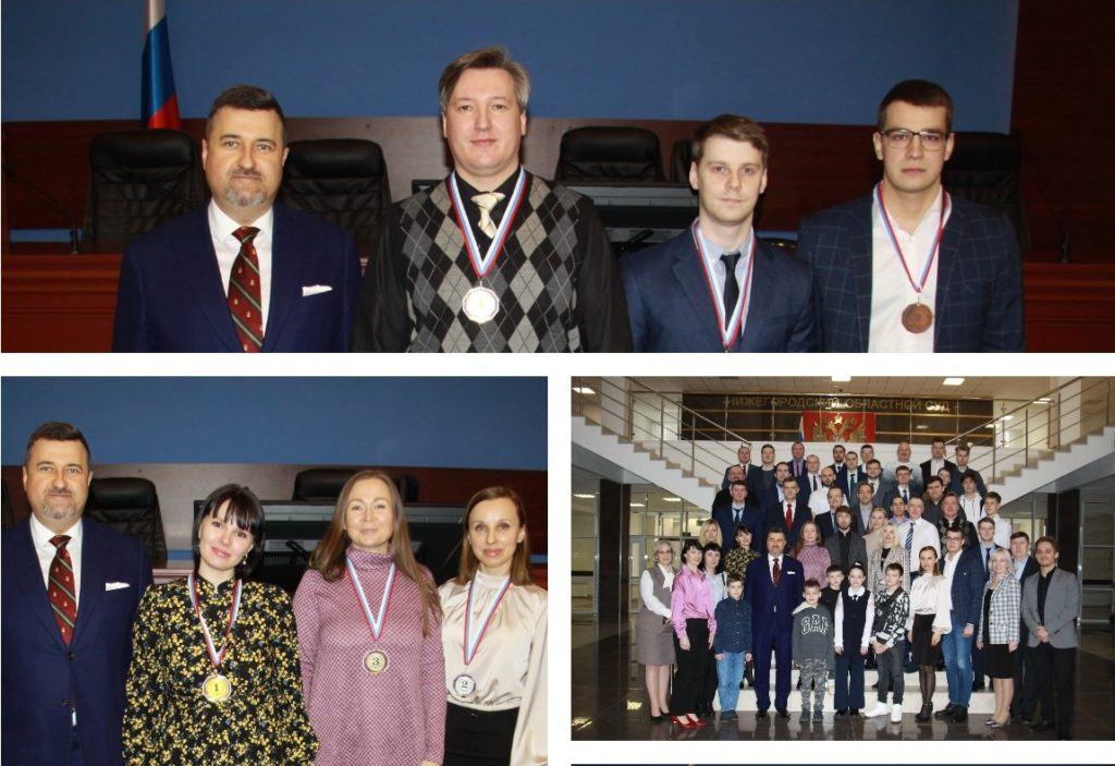 Судья из Дзержинска Тимонин стал лучшем шахматистом среди судейских сотрудников в Нижегородской области